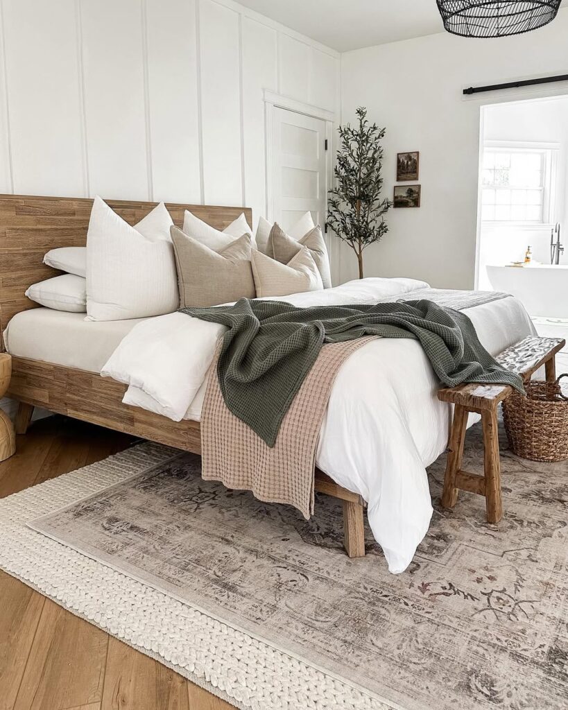 Earthy Layered Throws