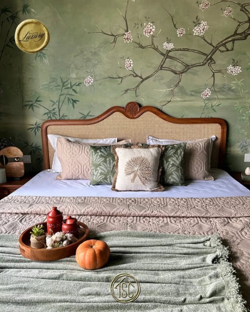 Forest Mood Bedroom Wall