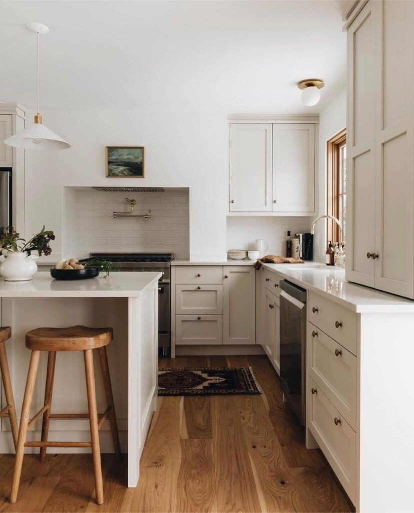 Mushroom Beige Cabinetry