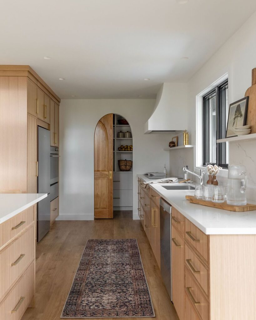 Warm Wood Kitchen Design