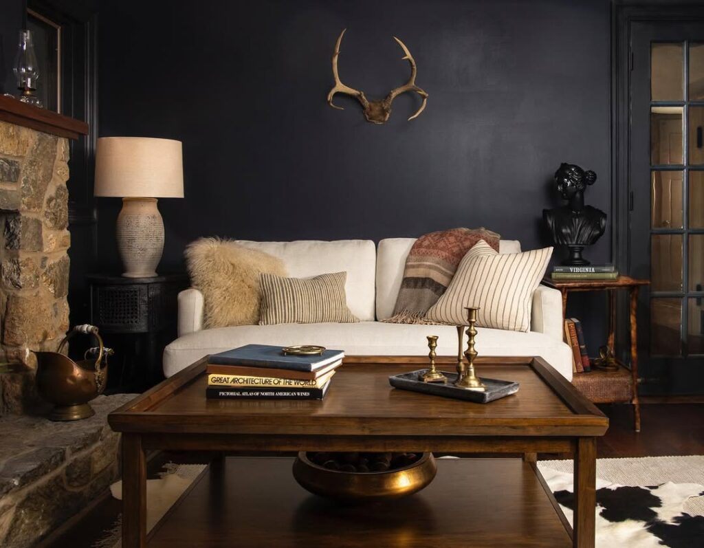 Noir Rustic Cabin Style