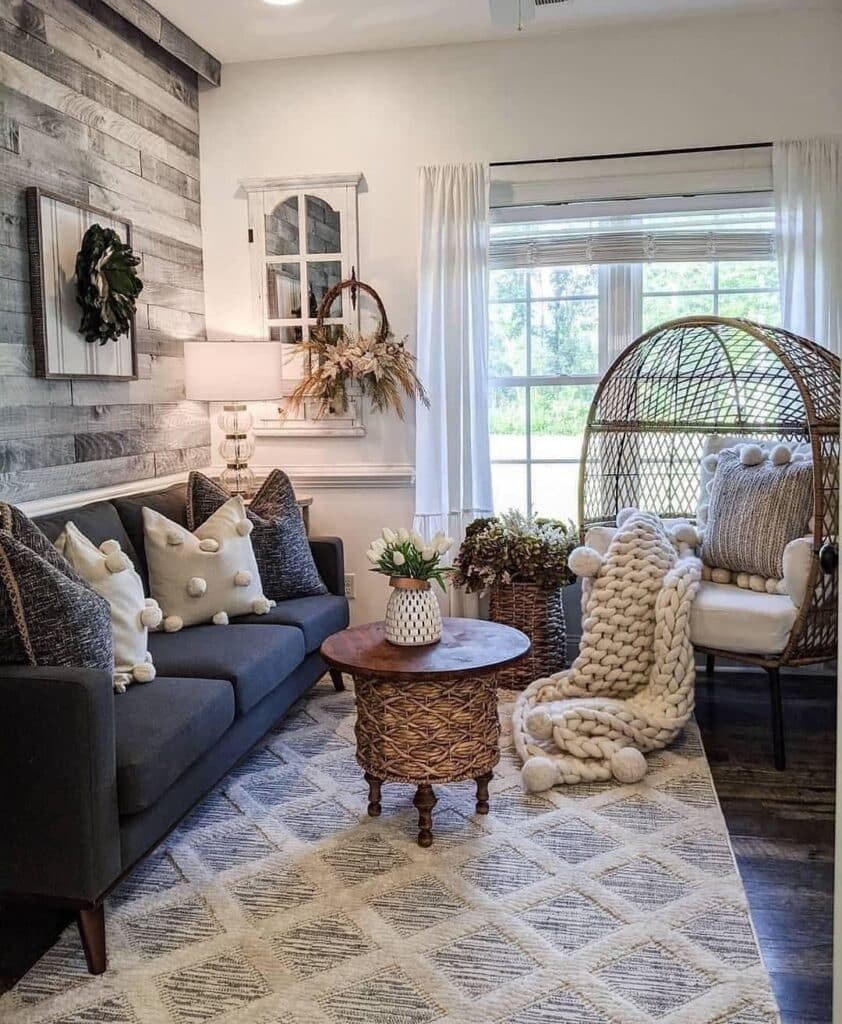 Soft Rustic Woven Accents