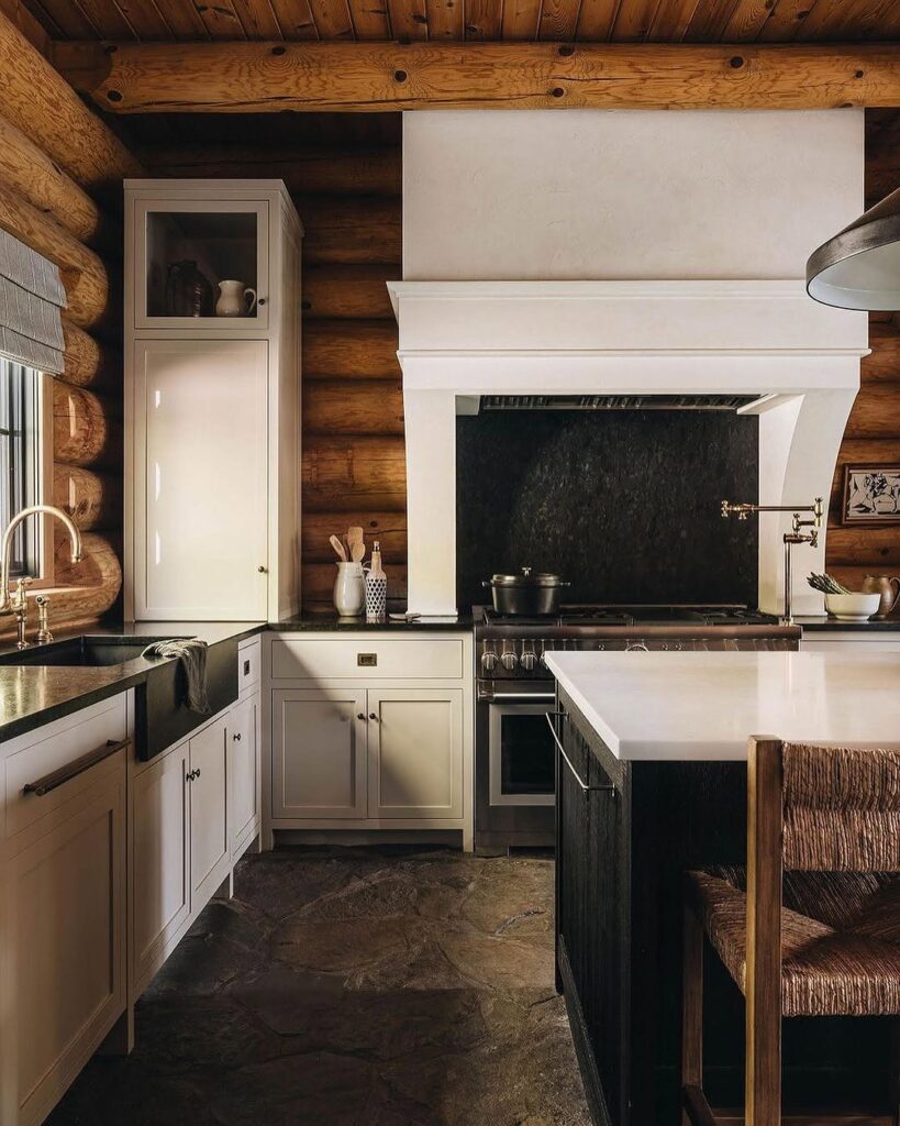 Cabin Kitchen Cooking Alcove