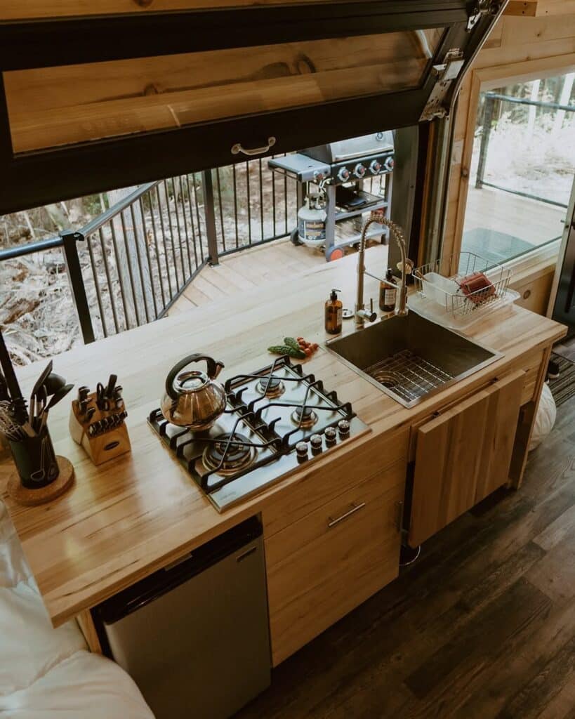 Indoor Outdoor Kitchen Counter
