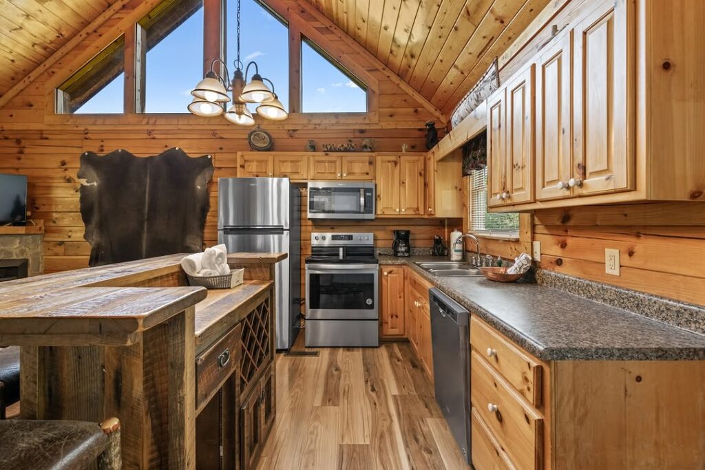 Rustic Wood with Luxe Details