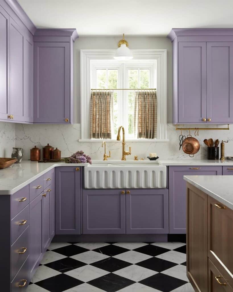 A Lilac Kitchen