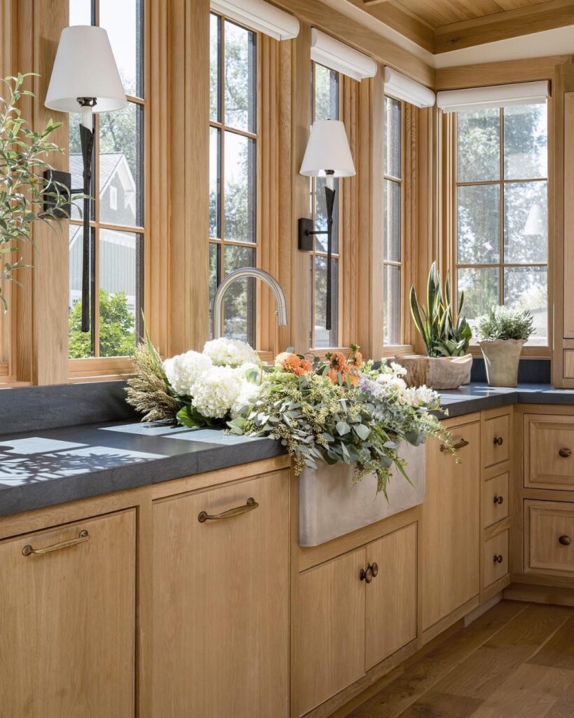 Natural Wood Cabinetry