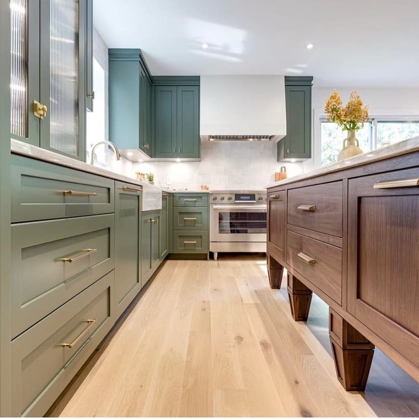 Sage Green Cabinets