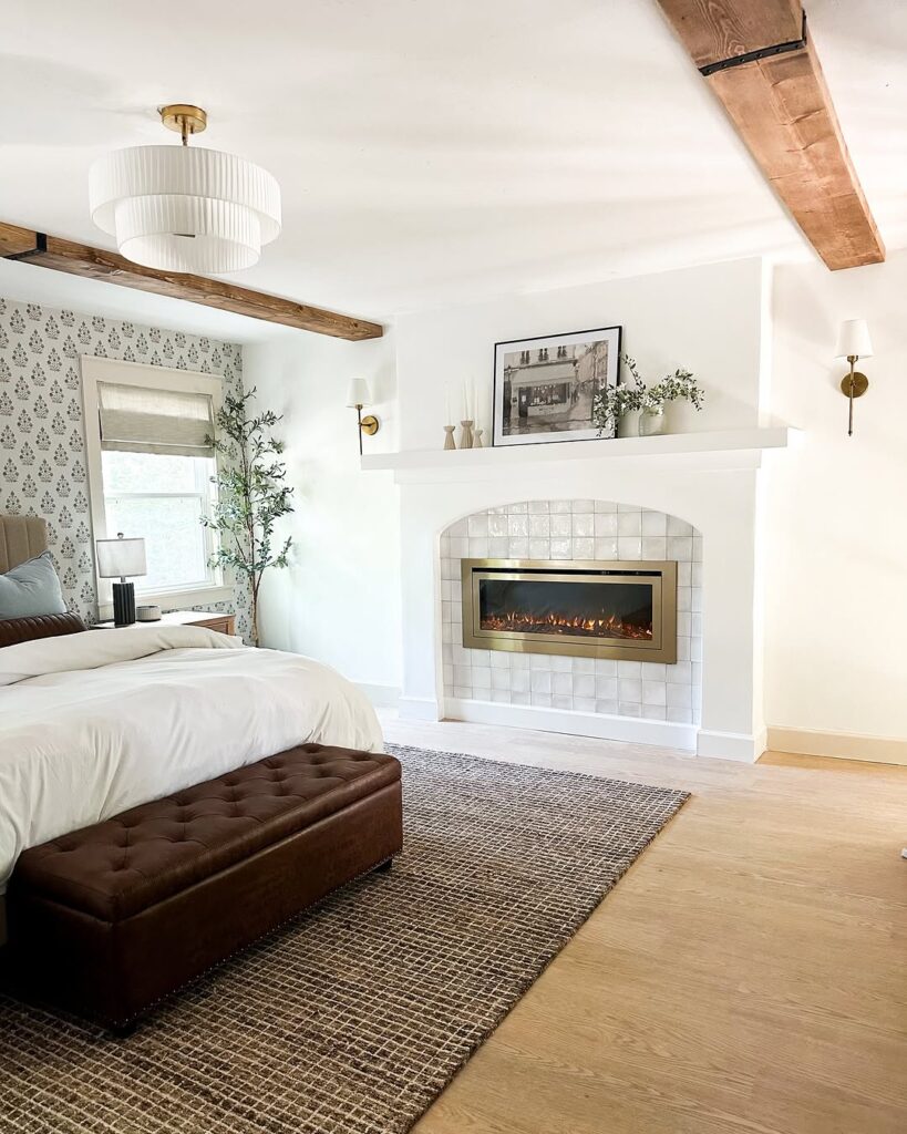 Modern Farmhouse Fireplace Design