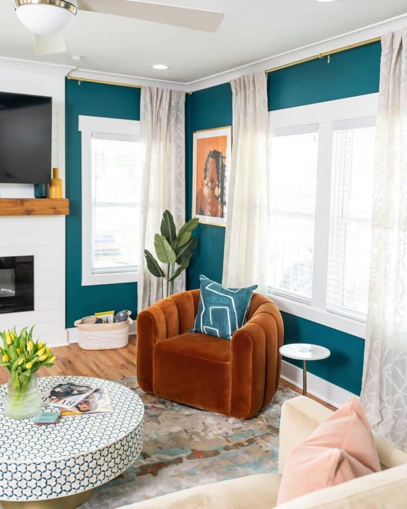 Terracotta Warmth and Teal