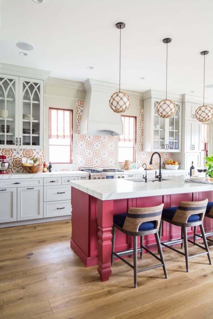 Hot Pink Statement Island