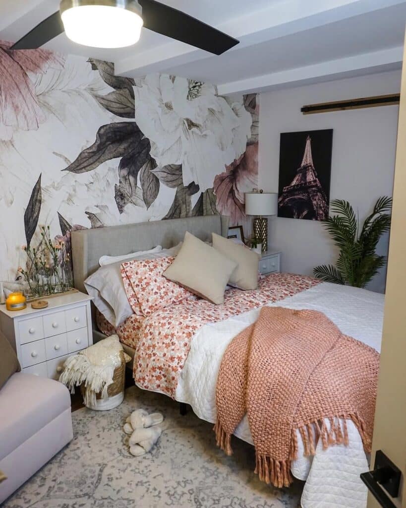 Parisian Bloom Bedroom Cocoon