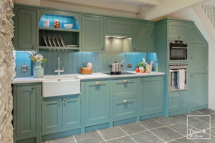 Statement Color Cabinetry