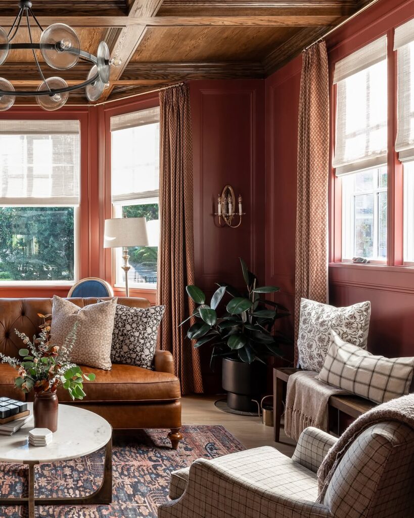 Rust Toned Paneling