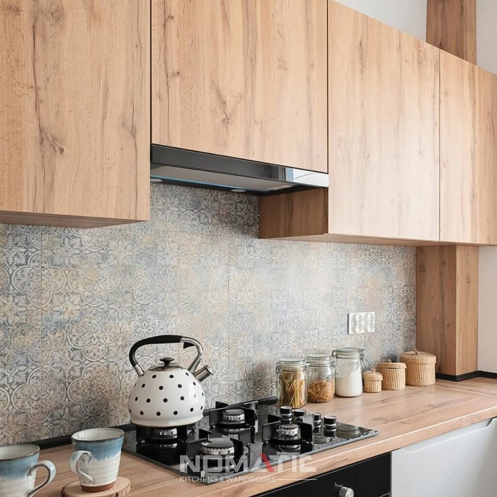Textured Wood Cabinetry