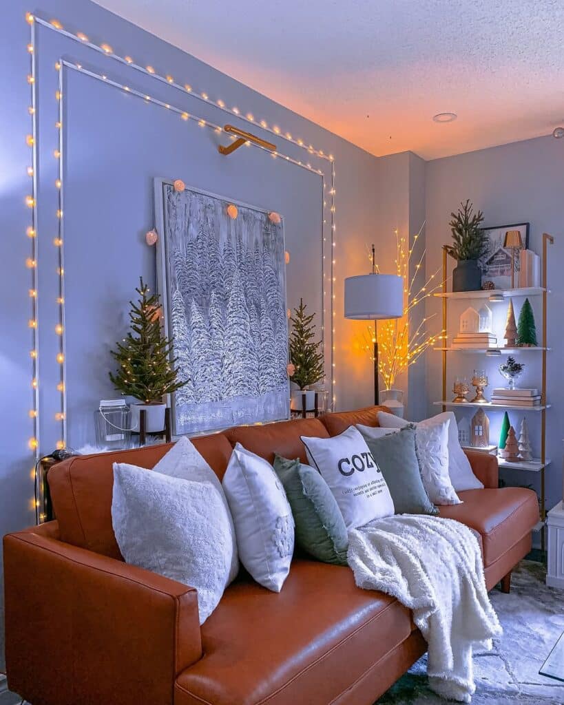 Warm Winter Sofa Corner