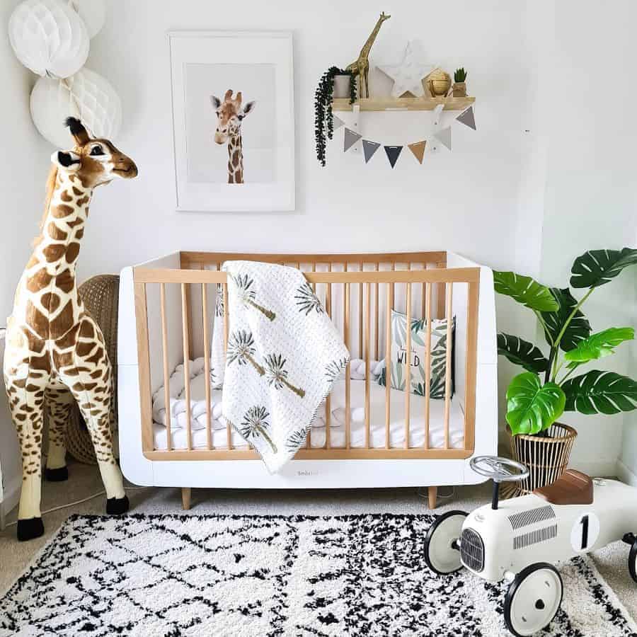 animal girl nursery