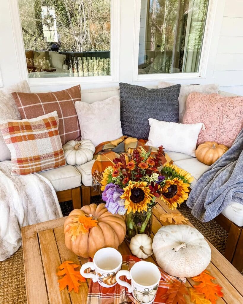 Autumn Patio Display