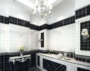 20 Timeless Black and White Bathroom Ideas