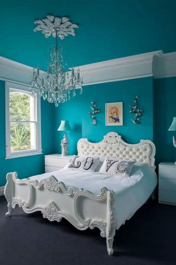 Bold Color Bedroom