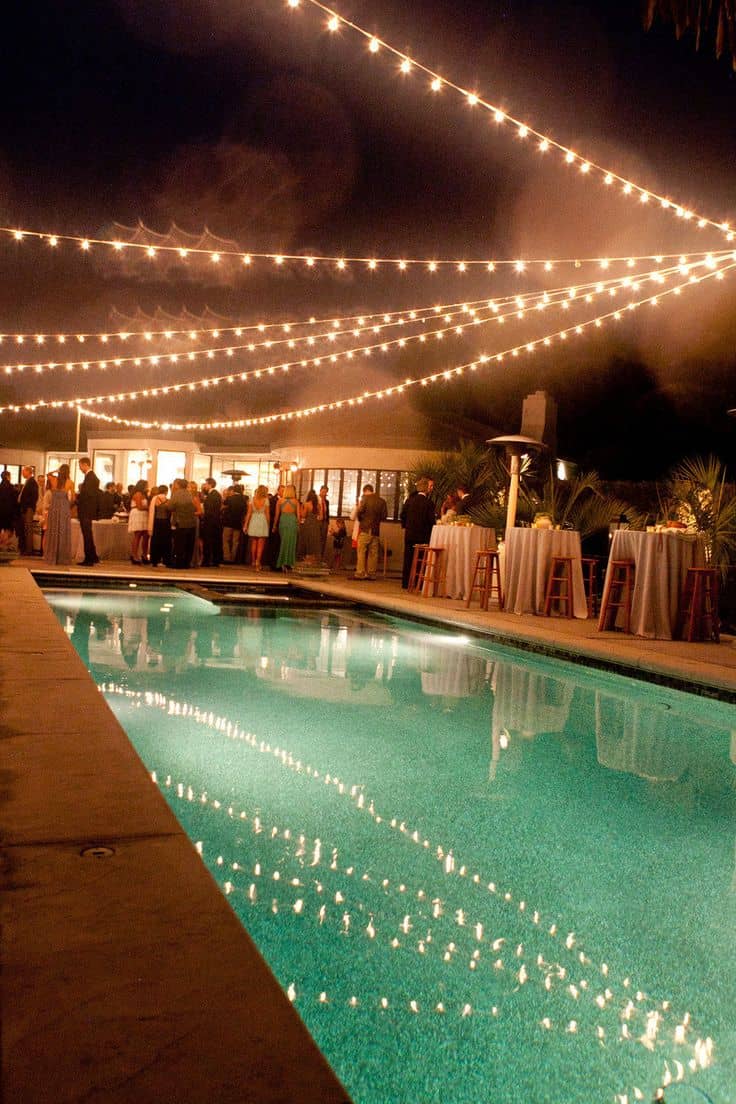 It also works well when you want to add lighting to your pool space in a simple manner.