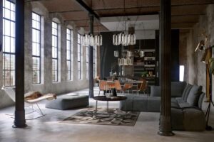 15 Inspiring Rustic Industrial Living Room Ideas