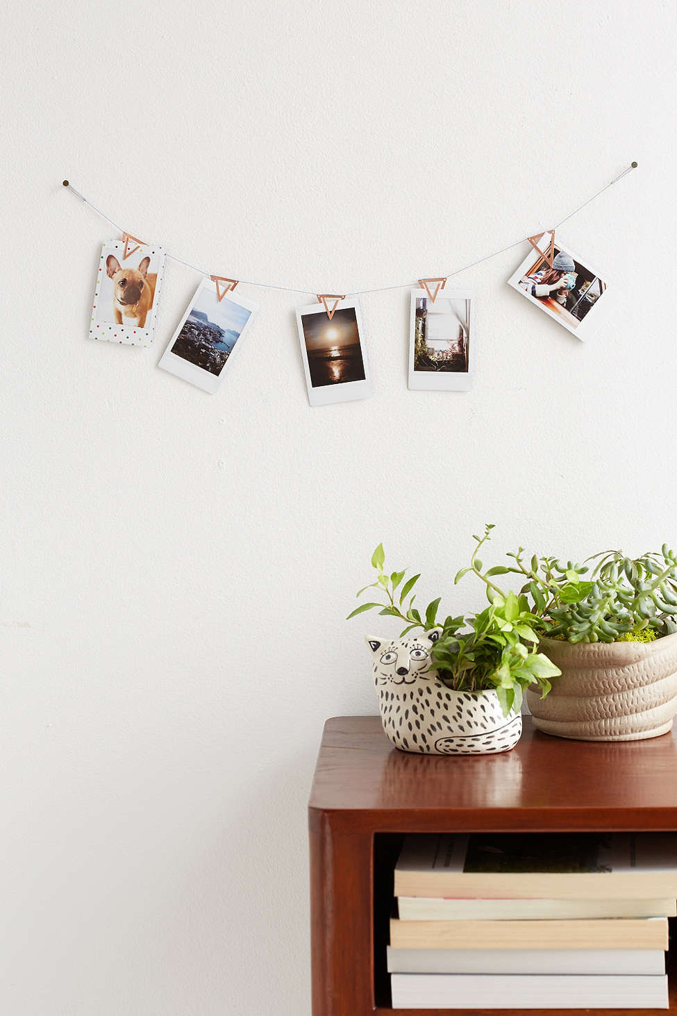 Copper photo clip banner from Urban Outfitters