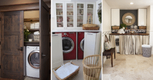 55 Smart Ways to Hide a Washer and Dryer in Your Home