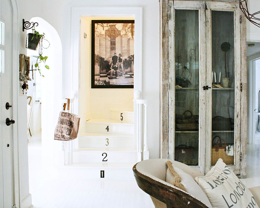 Decor, artwork and vintage accessories create a cool, shabby chic style [From: Mina Brinkey]