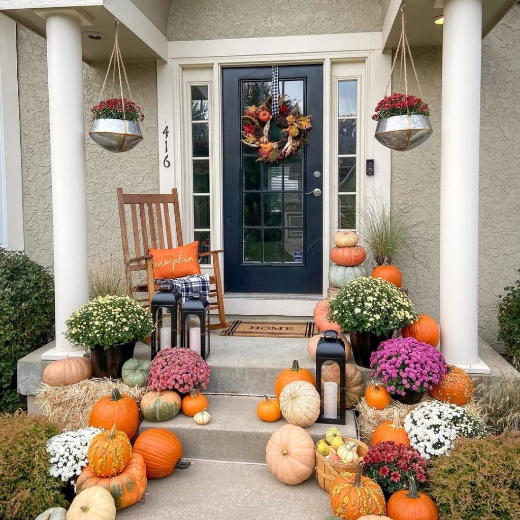 Fall Porch Details