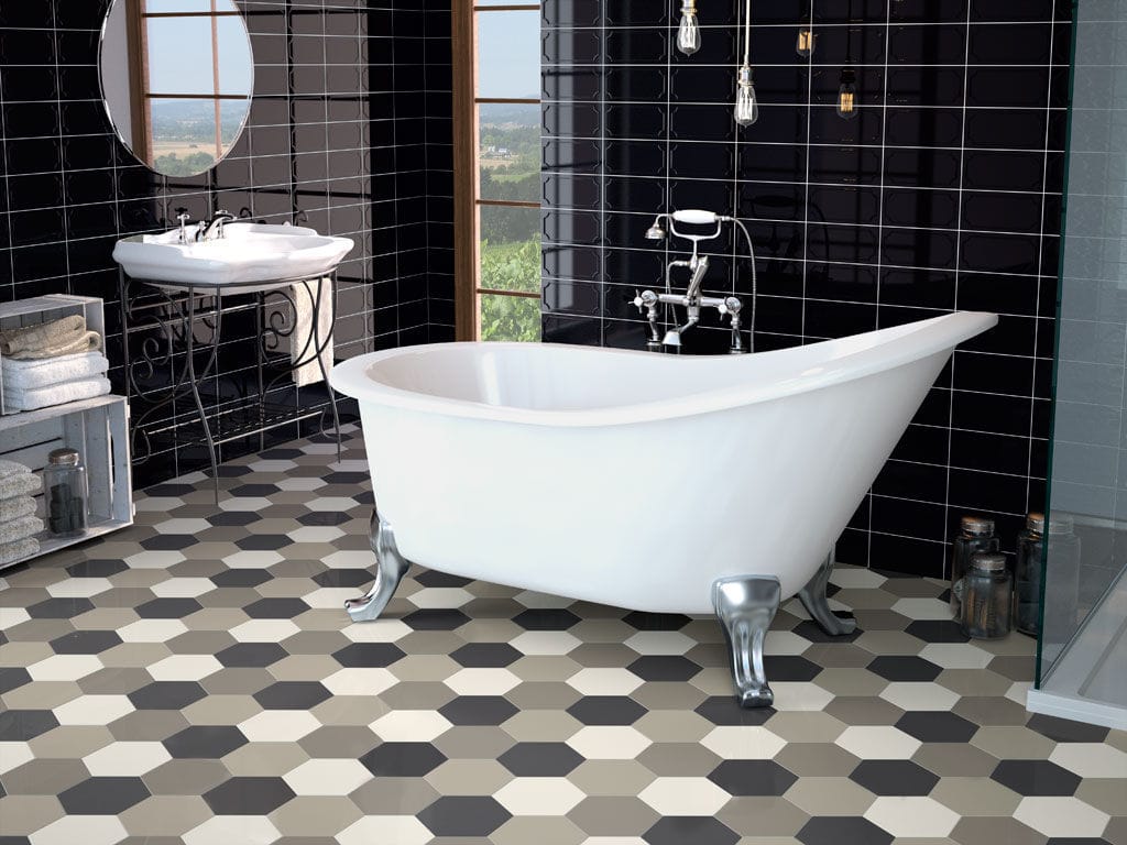 hexagon tiles