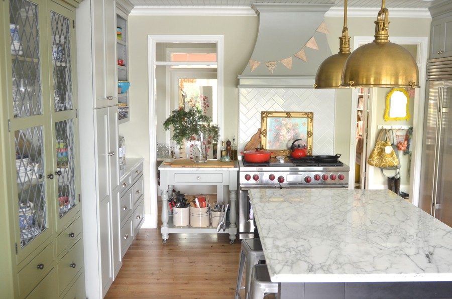 marble kitchen countertop