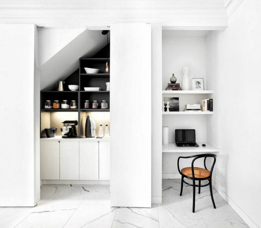 Minimalist pantry