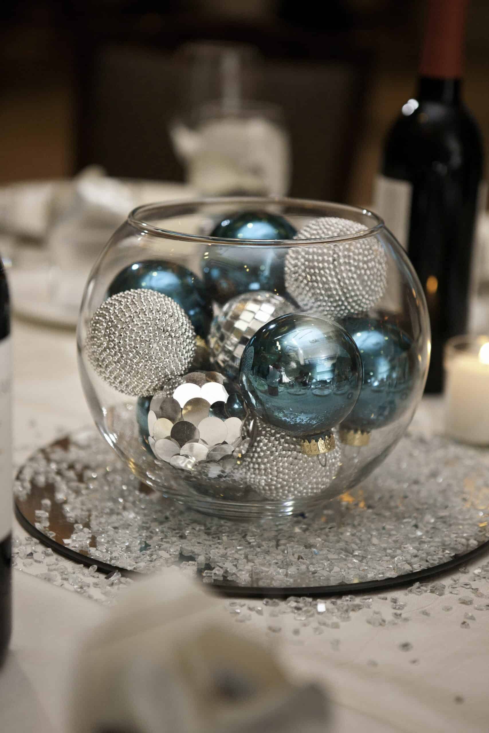 ornaments in a bowl