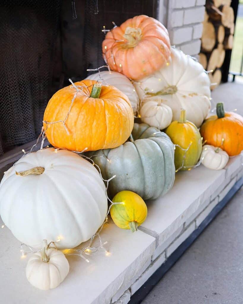 Pumpkin Cluster Fall Decor