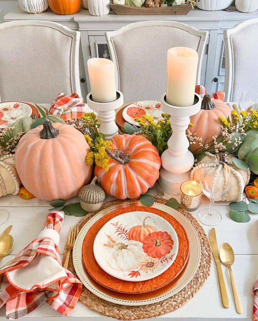 Pumpkin Harvest Tablescape