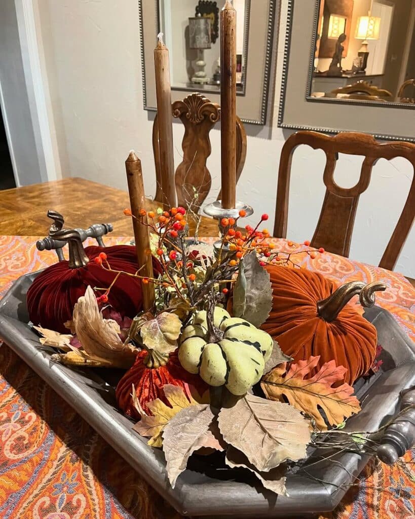Rich Velvet Harvest Tray