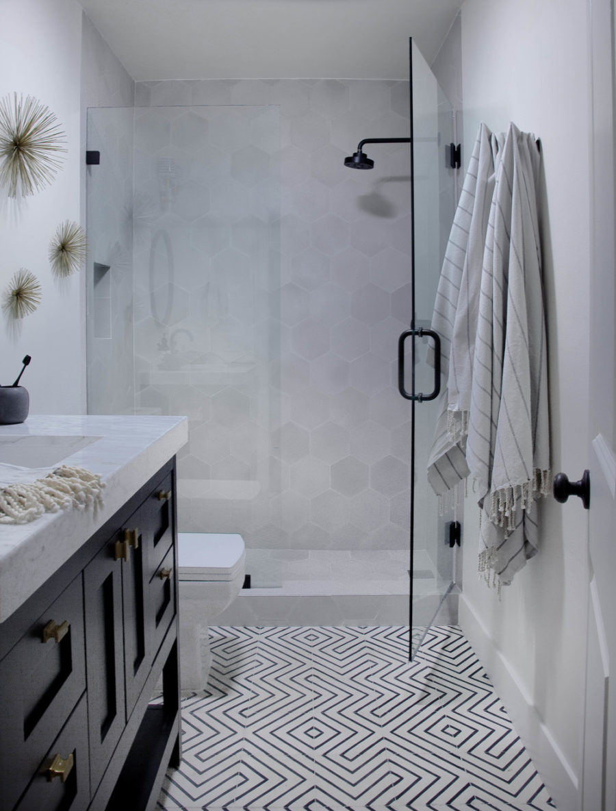 Small but stylish bathroom