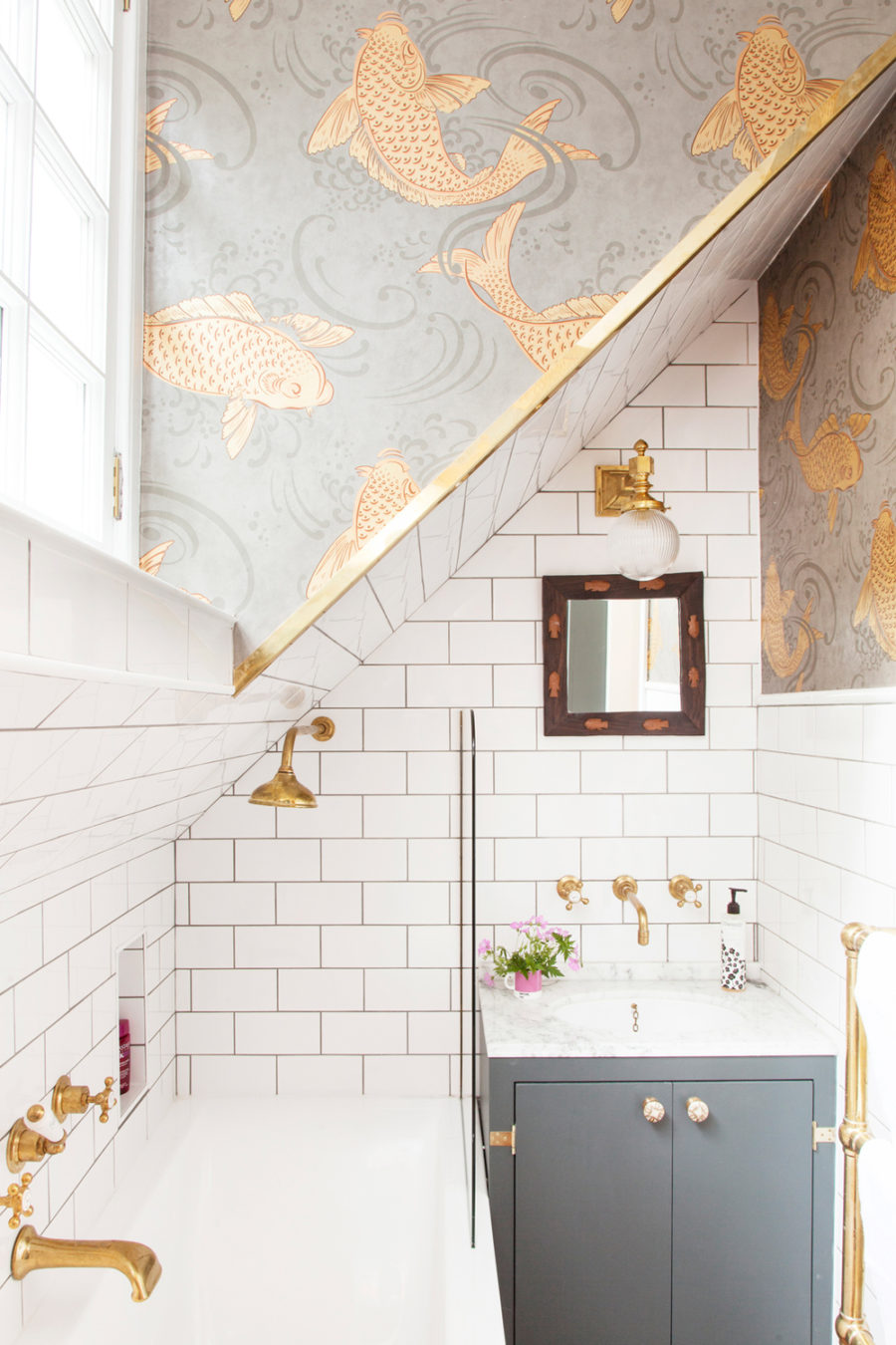 The Pink House bath remodel