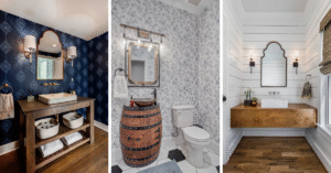 15 Farmhouse Style Powder Room Ideas That Are Fabulous
