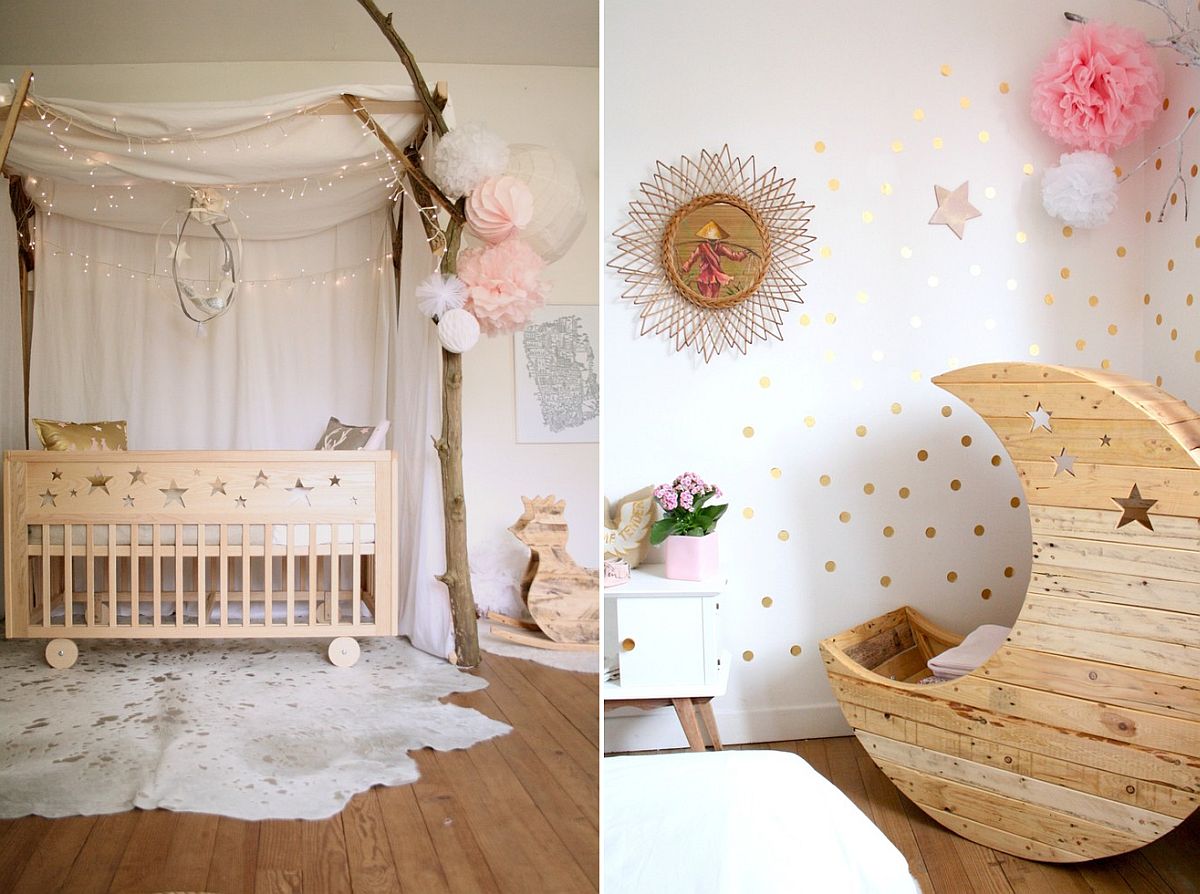 15 Gorgeous Modern Nurseries with Shabby Chic Charm