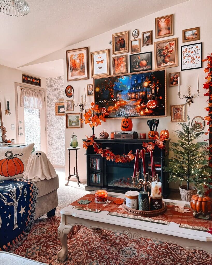 Autumn Halloween Gallery Wall