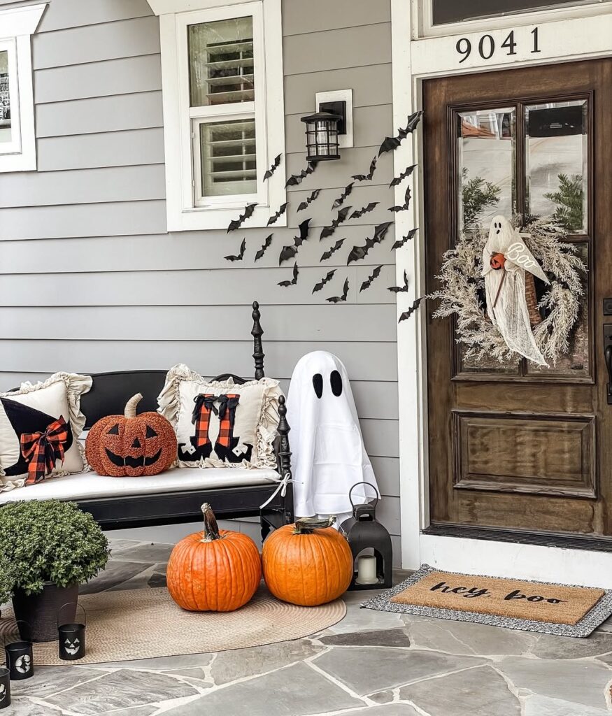 Boo and Buffalo Porch