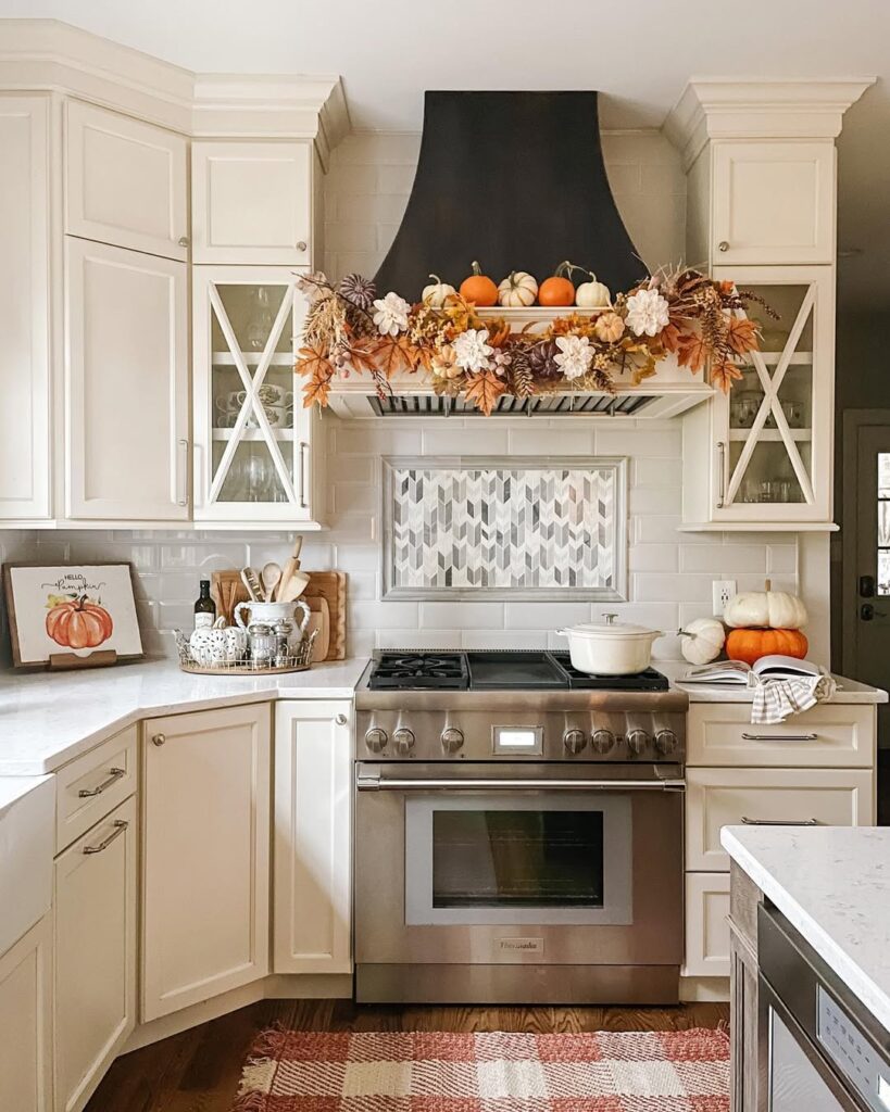Chic Decor for a Harvest Hood