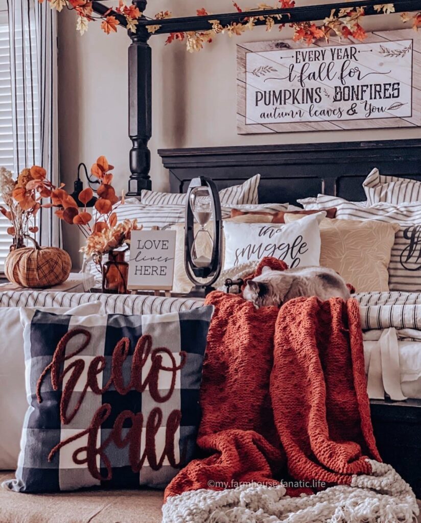 Fall Rustic Farmhouse Snuggle Nook