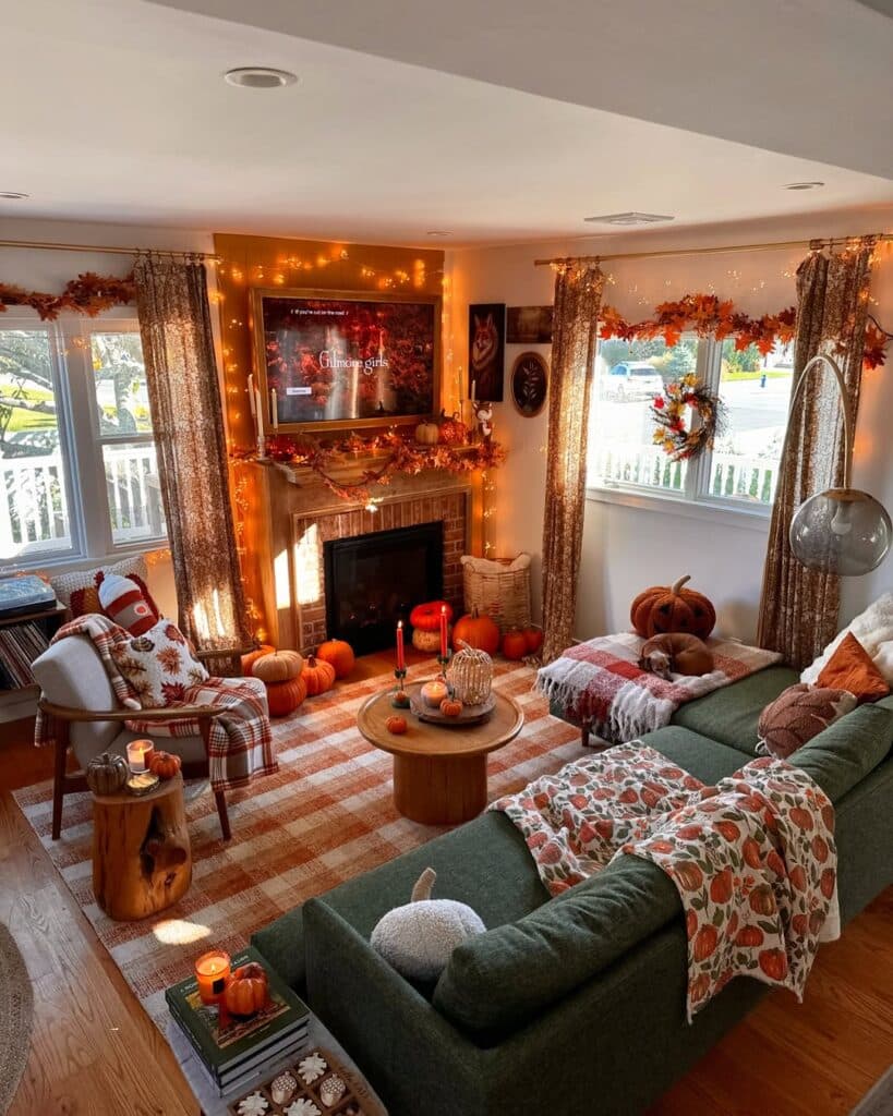 Gilmore Glow Harvest Living Room