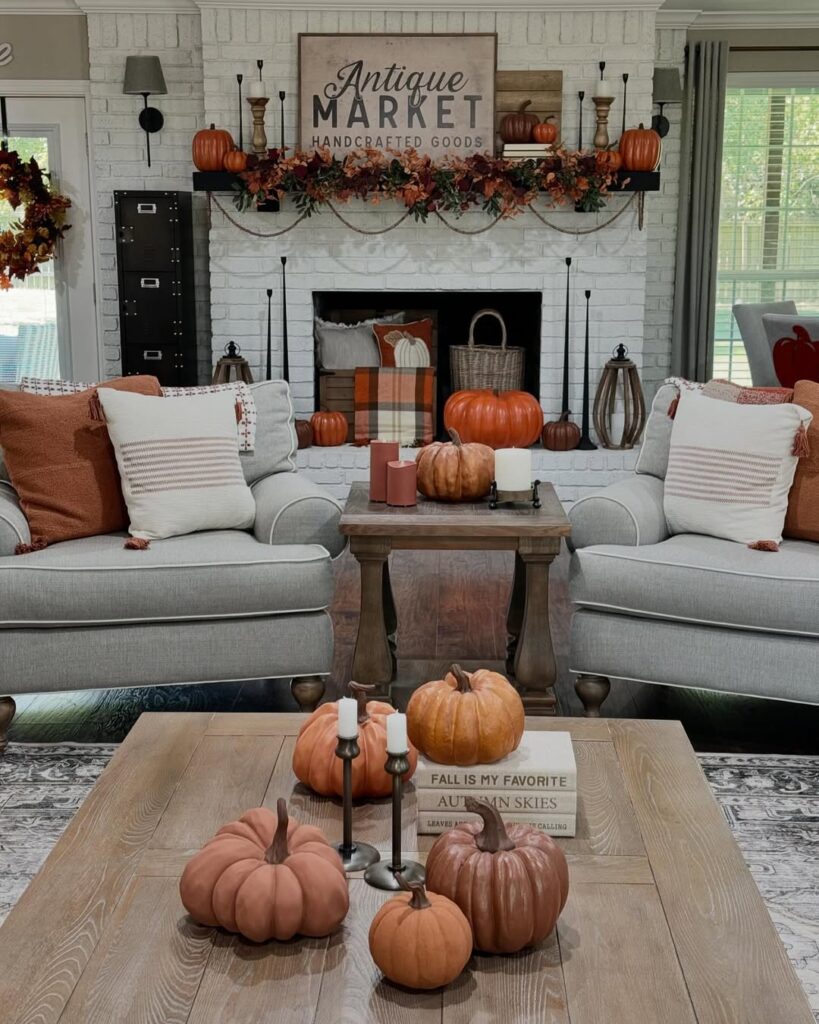 Harvest Hearth at the Fireplace