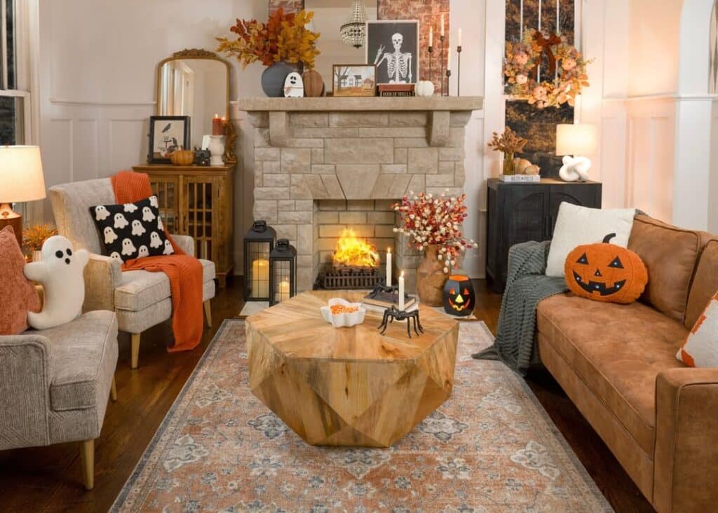 Haunted Harvest Fall Living Room