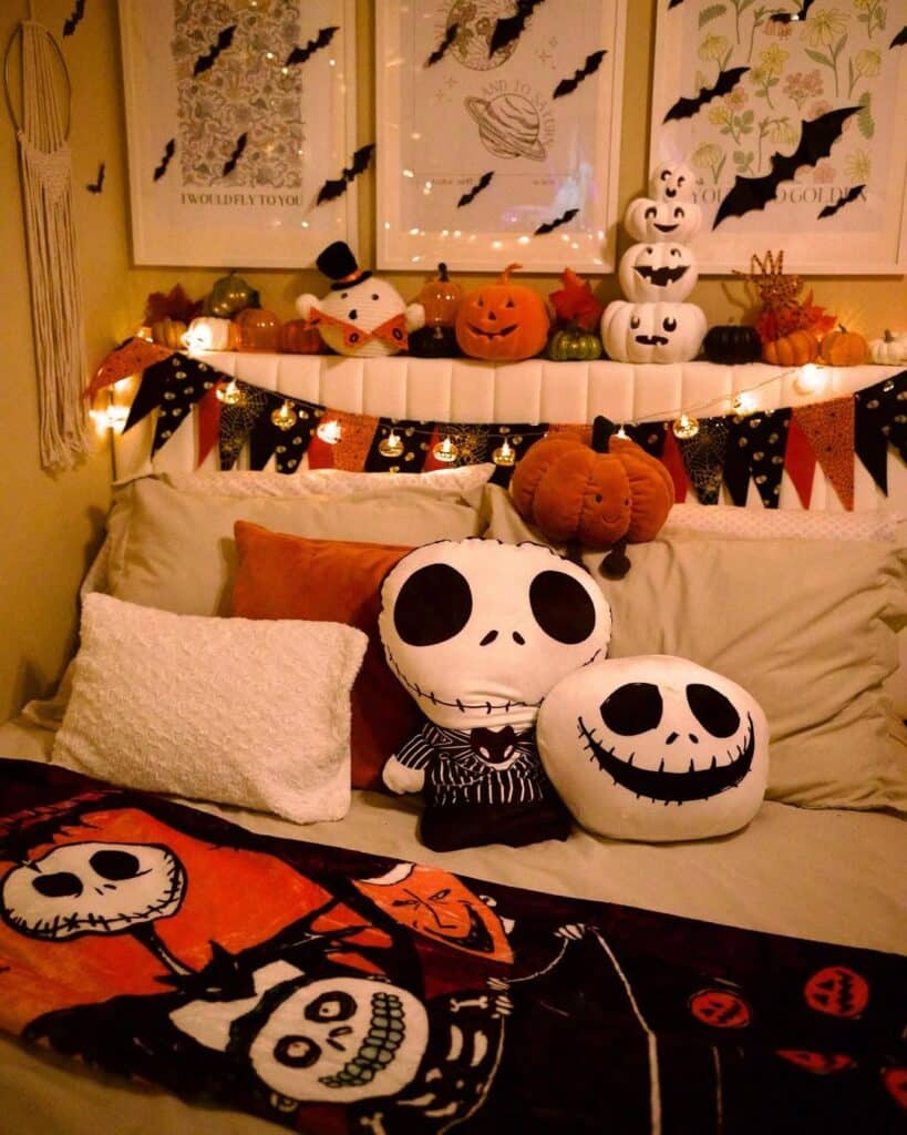 Jack Skellington Halloween Bedroom