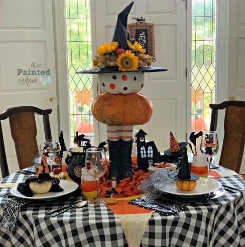 Pumpkin Witch Feast Table